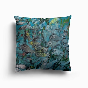 Fische Canvas Cushion